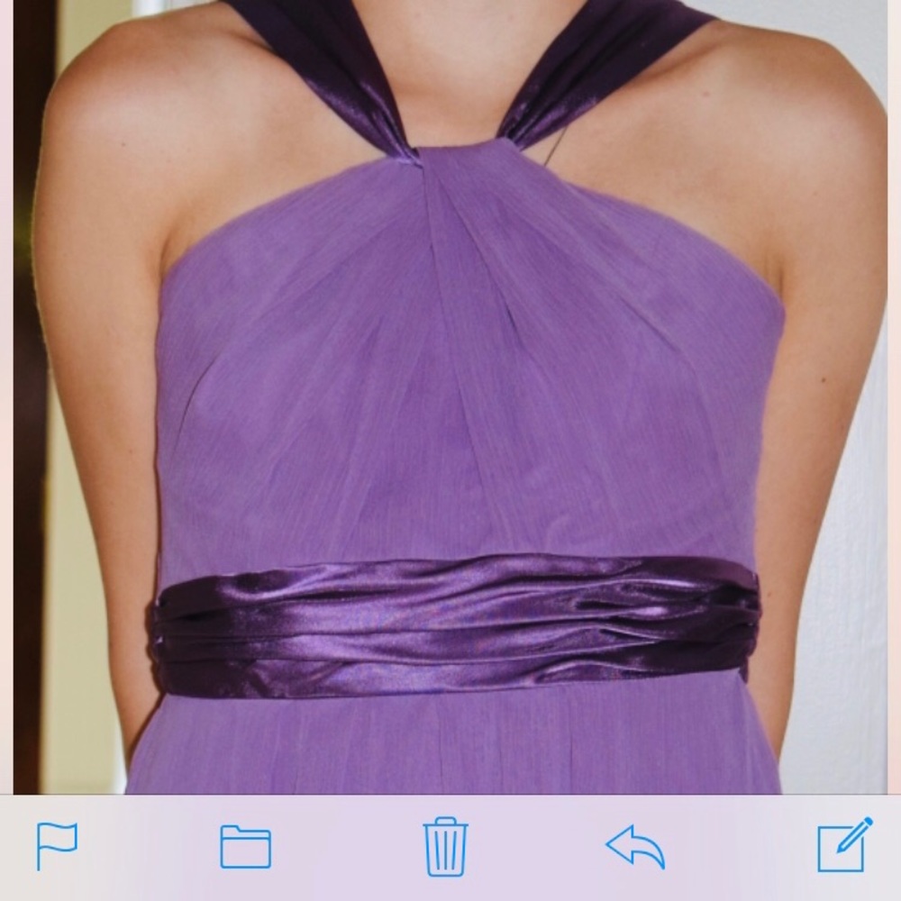 Purple Evening Dress